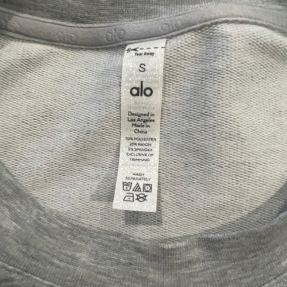 alo dreamy wrap pullover | size s - Picture 5 of 6